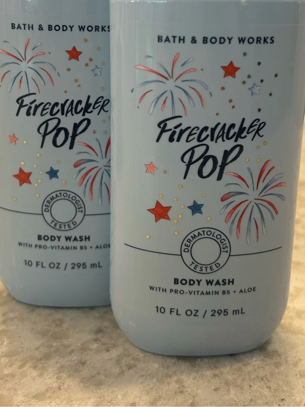“New” Bath & Body Works Firecracker Pop Body Wash - set of 2